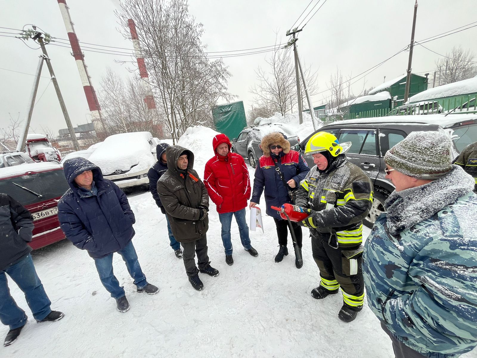 Пожарные проводят мастер-классы
