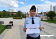 Зеленоградские полицейские приняли участие в акции «НАШМИР»