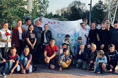 Торжественная линейка посвящённая памяти погибших детей в Беслане прошла 3 сентября