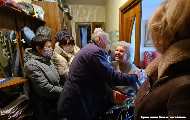Жителей района Силино поздравили с Днем полного освобождения Ленинграда от фашистской блокады