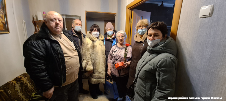 Жителей района Силино поздравили с Днем полного освобождения Ленинграда от фашистской блокады
