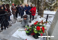 20 февраля на братских захоронениях в 10 и 11 микрорайонах прошло торжественное мероприятие по возложению цветов в память о погибших в Великой Отечественной войне