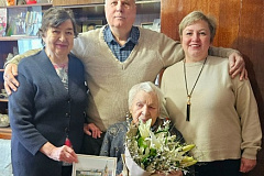 В Силино прошло поздравление одной из долгожительниц